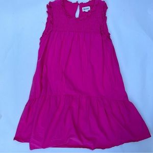 Womens &Mercy fuscia pink ruffle dress‎ size large